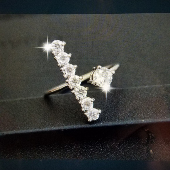 Jewelry - CZ Trendy Plated ring